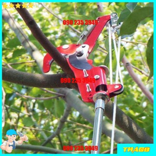 KÉO CẮT CÀNH TRÊN CAO KIỂU GIẬT DÂY ĐẦU KÉO SK5 THÉP NHẬT BẢN DÀI 3M 5M