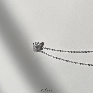 Dây chuyền bạc vương miện Choco Jewelry
