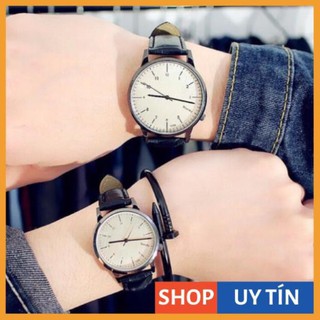 Đồng hồ cặp nam nữ Weesky L6040 dây da 3 màu hot