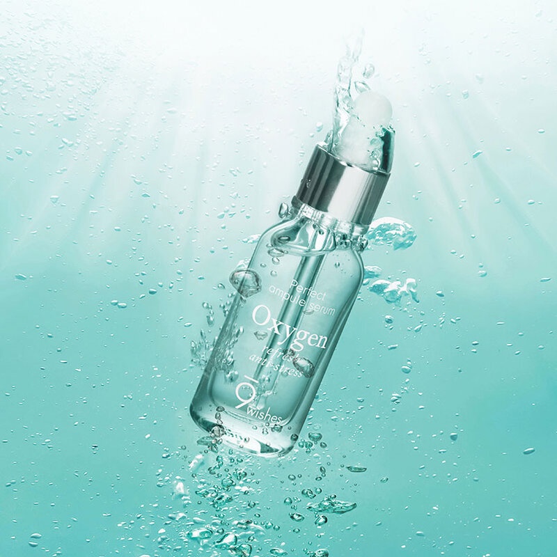 Tinh Chất 9Wishes Giúp Tái Tạo & Làm Trẻ Hóa Da 25ml Extreme Oxygen Ampule Serum