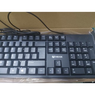 Keyboard USB Mixie X7 bàn phím văn phòng (chính hãng)