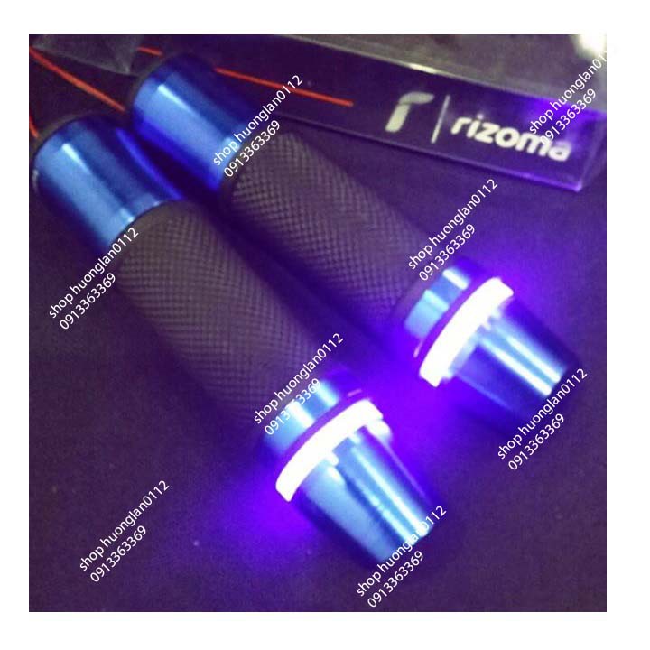 Bao tay nắm xe máy gù vát có đèn led