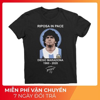 Maradona 2020 🙏 áo thun rip maradona