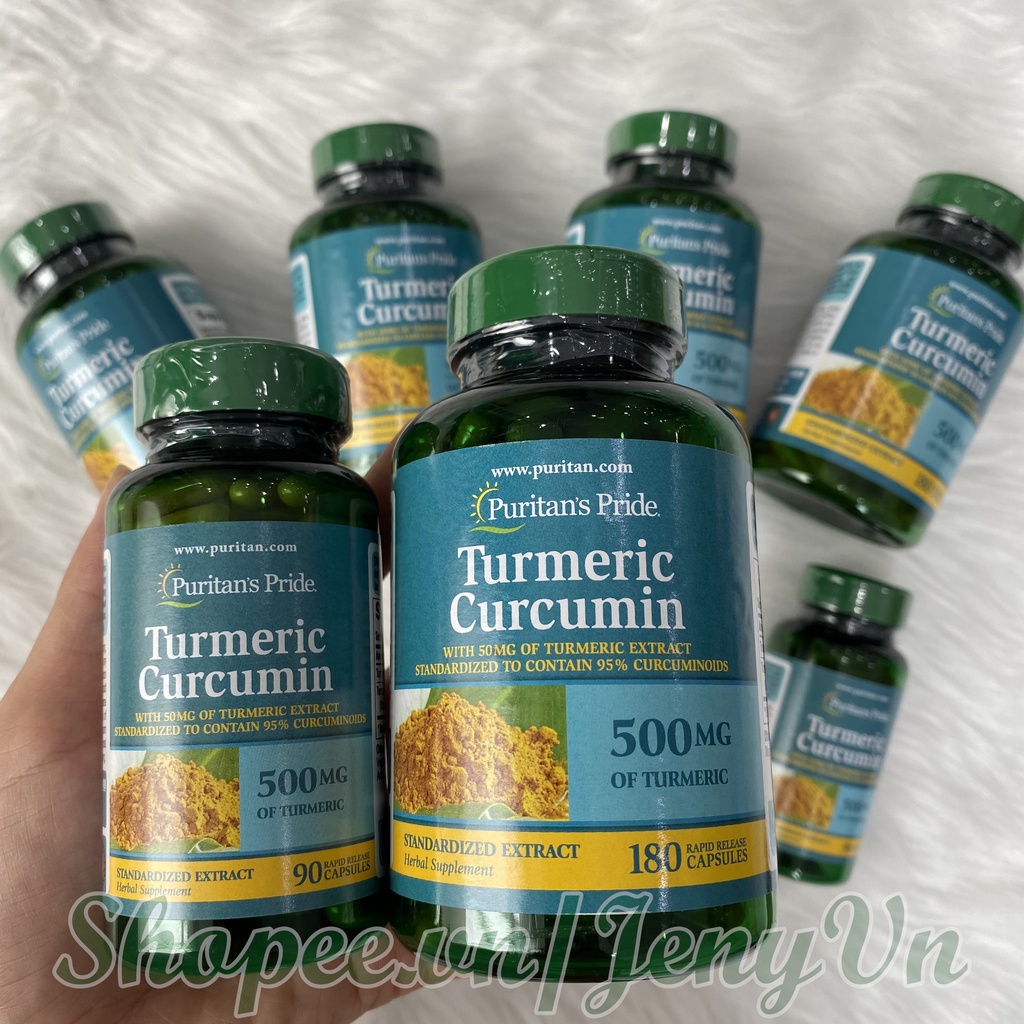 Tinh Chất Nghệ Vàng Turmeric Curcumin Puritan's Pride