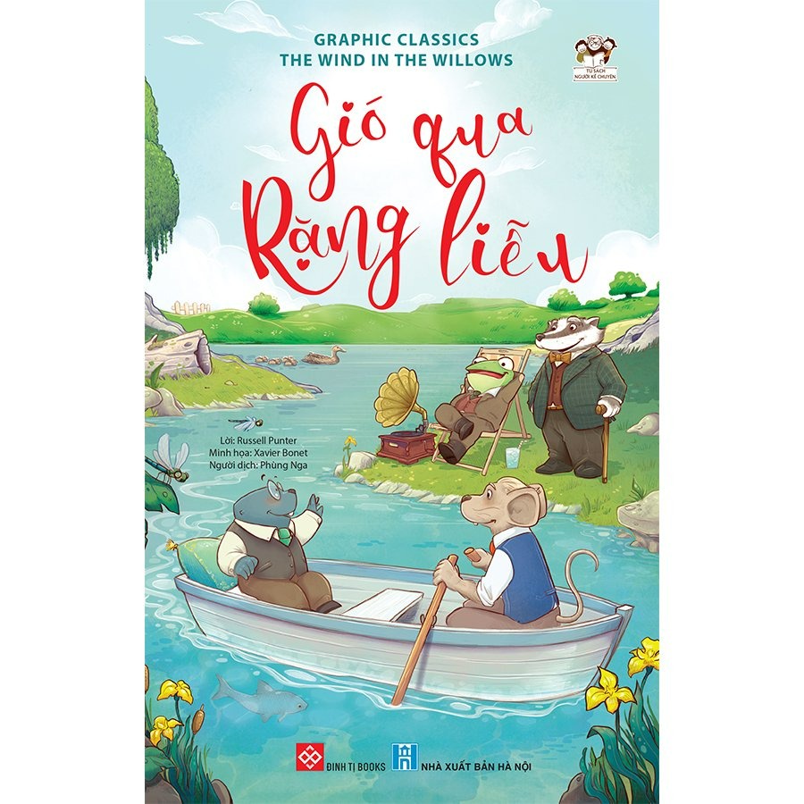 Sách - Graphic Classics - The Wind in the Willows - Gió qua rặng liễu