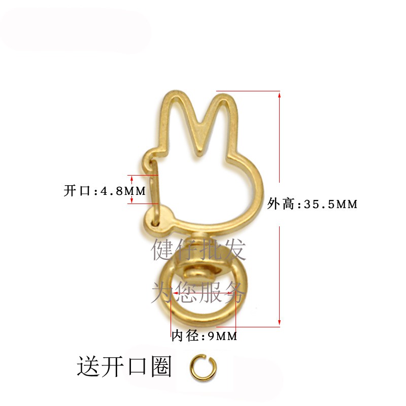 Jianzai Bán Sỉ!Móc Khóa Kim Loại Hình Tôm Hùm Làm Đồ Trang Sức Thủ Công