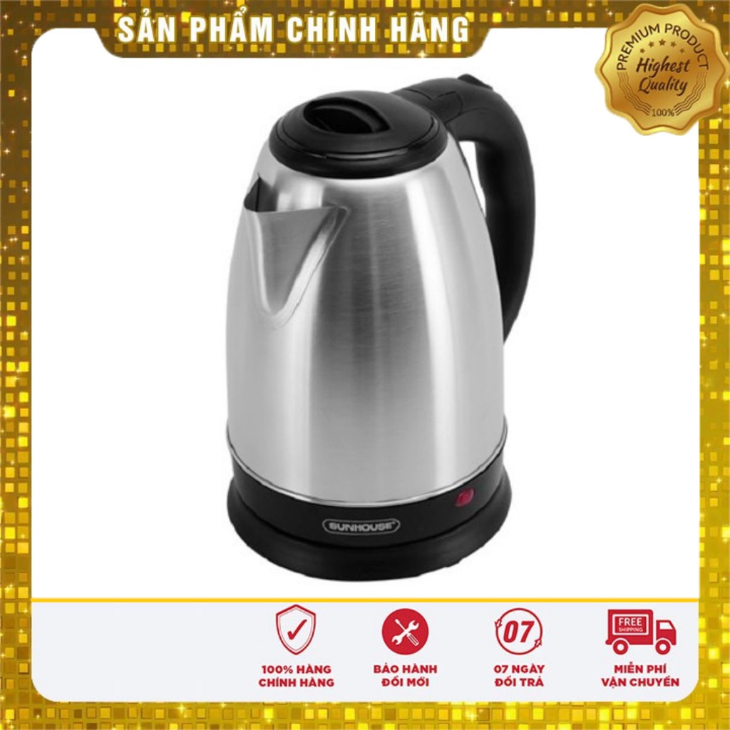 Ấm siêu tốc inox Sunhouse SHD1182
