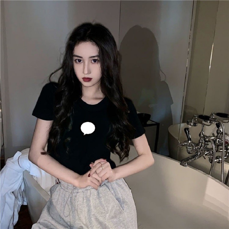 Áo Croptop Tay Ngắn Nik.ken Mịn Mát Hot Trend - VIETCEN | BigBuy360 - bigbuy360.vn