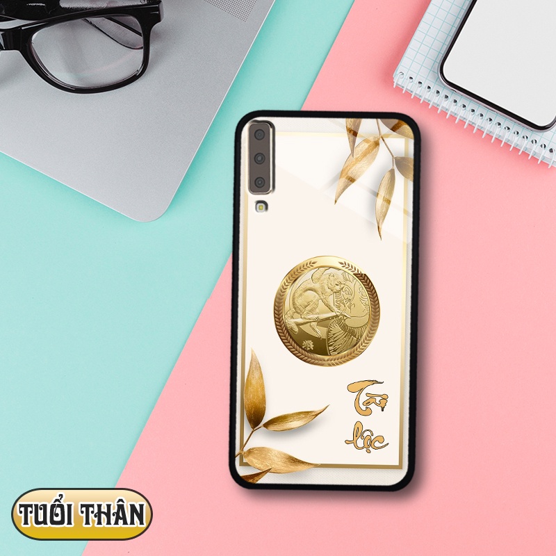 Ốp kính 3D 12 con giáp Samsung Galaxy A7 2018 / A750