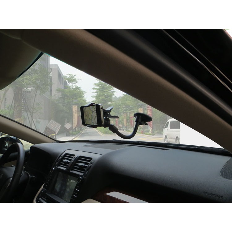 Giá đỡ điện thoại trên ô tô dây hút chân không xoay 360 độ | BigBuy360 - bigbuy360.vn