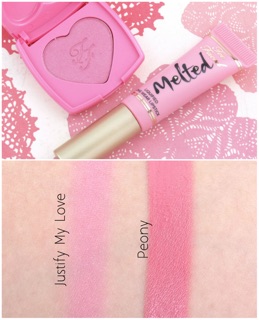 Set Too Faced Melted Kisses & Sweet Cheeks