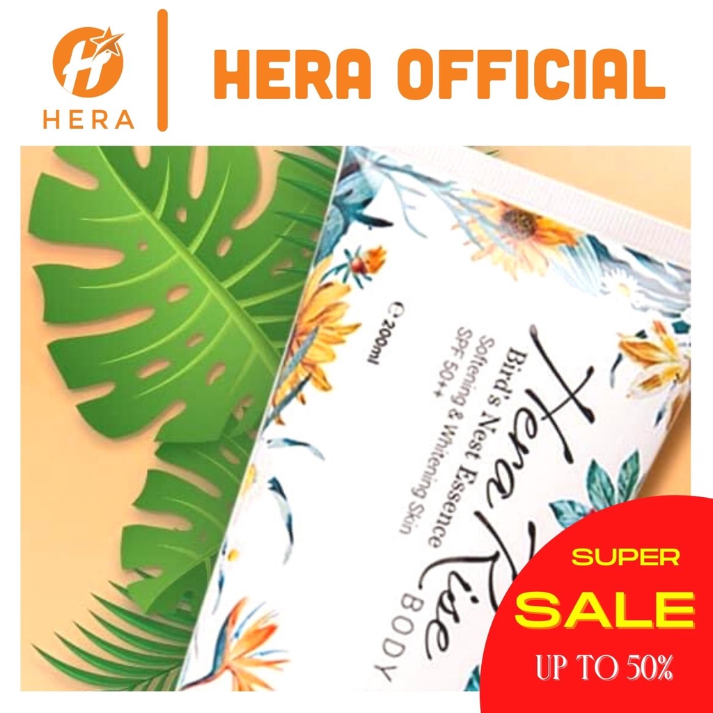 Kem chống nắng Body SPF50++ trắng da nâng tone Herarise Body Cream