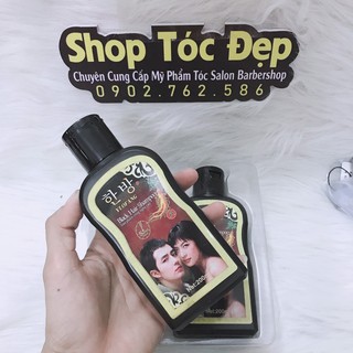Dầu Gội Nhuộm Đen Tóc Black Hair Shampoo Hàn Quốc 200ml x2 giá sỉ