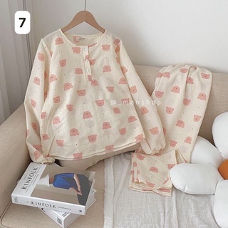 Set đồ ngủ hoạt hình