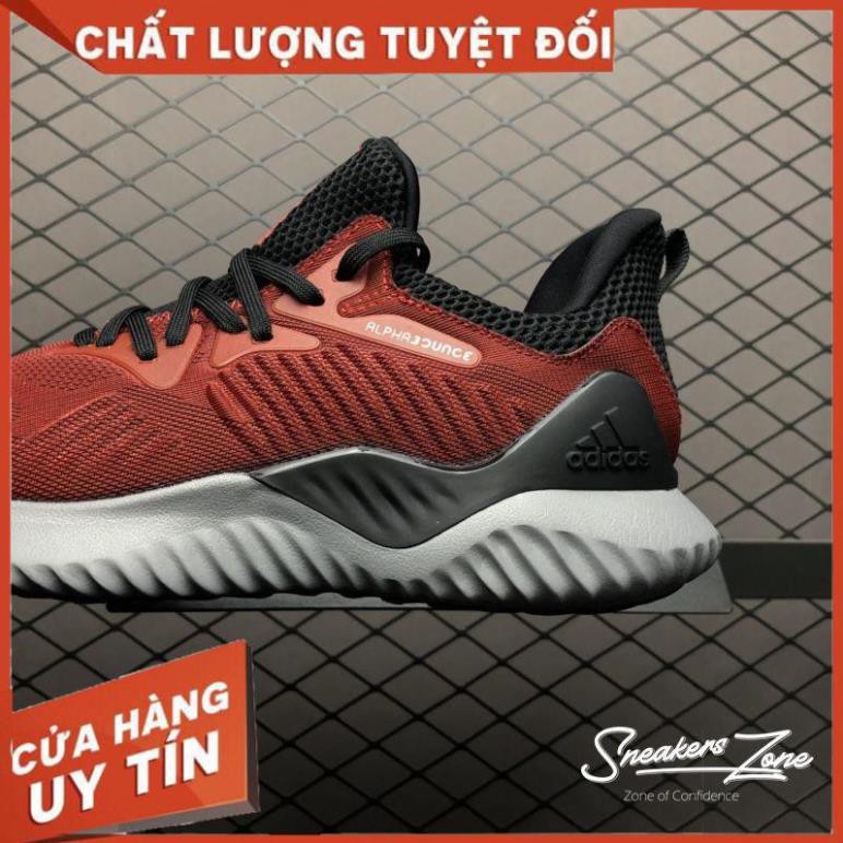 (FREE SHIP + HỘP + QUÀ) Giày thể thao sneaker nam nữ ALPHABOUNCE Beyond 2018 Đỏ đậm siêu đẹp cho nam và nữ | WebRaoVat - webraovat.net.vn