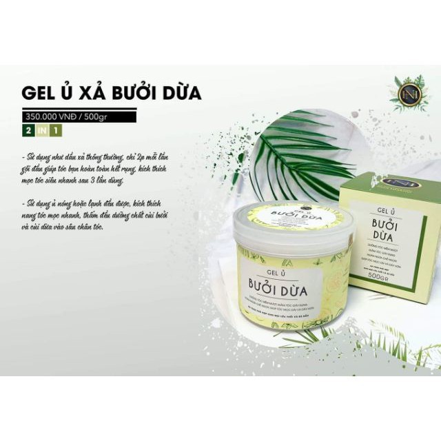 Gel ủ bưởi Nga Hoàng-Gel ủ bưởi dừa Nga Hoàng chính hãng giúp tóc mềm mượt, hết khô xơ, nhanh dài và giảm rụng rõ rệt | BigBuy360 - bigbuy360.vn