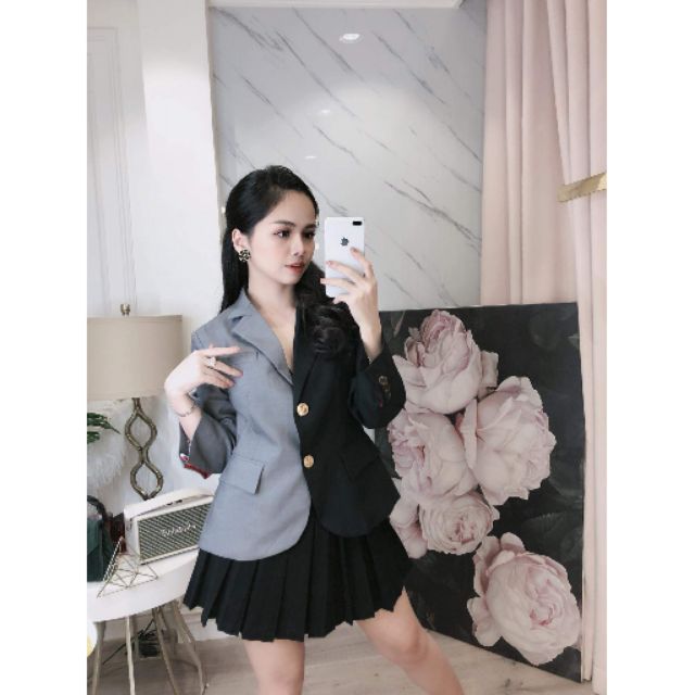 Set Vest 2 Màu Phối Bigsize (Ảnh thật)