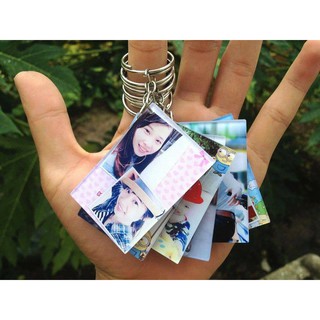 MÓC KHÓA MICA INH HÌNH 2 MẶT THEO YÊU CẦU