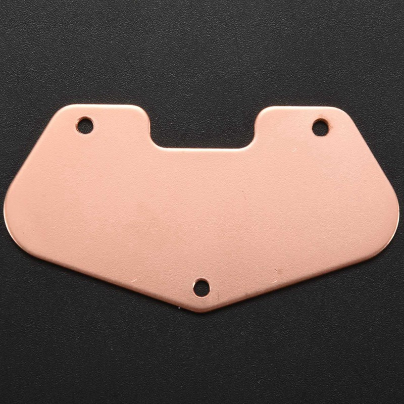 iron Electric Guitar Pickup Baseplate for Tele Strat Copper Clad