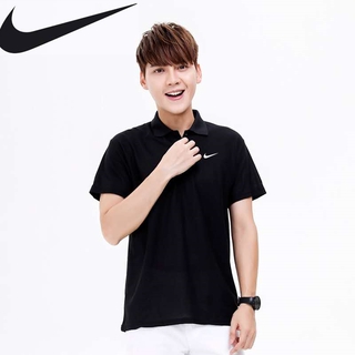 Áo Thun Nike Cổ Bẻ Ngắn Tay Thời Trang Nam Nữ Với 8 Màu Lựa Chọn