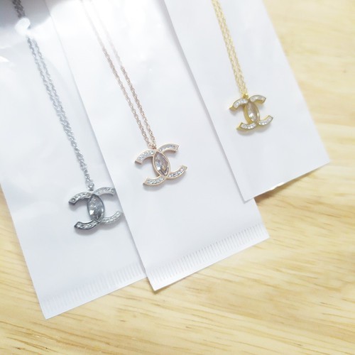 Dây Chuyền Nữ Chữ X Titan Ko Đen TT 3240