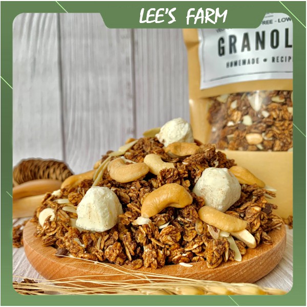 Granola ăn kiêng vị chocolate, Ngũ cốc ăn kiêng giảm cân by Lee's Farm