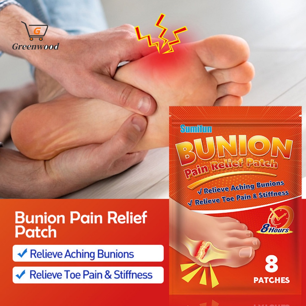 Miếng Dán Mềm Giảm Đau Khớp Ngón Chân Dành Cho Người Lớn