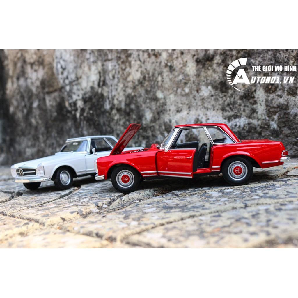 MÔ HÌNH XE MERCEDES-BENZ 230SL 1963  1:24 WELLY