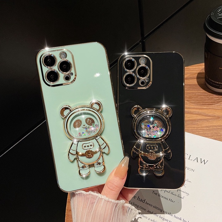 Ốp Điện Thoại Hình Gấu Trúc 3D Cho iPhone 6 plus 6s plus 7 plus 8 plus xs max xr 11 pro max 12 pro max 13 pro max 14 plus 14 pro max