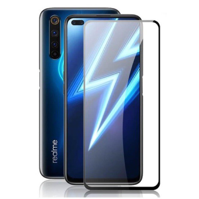 Kính Cường Lực Tràn Viền Realme C15, C12, C11, C3i, C3, C2, C1, 6, 6 Pro, 5, 3, 2, X, XT,...