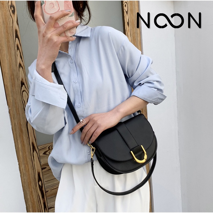 Túi xách nữ, đeo chéo NOON cao cấp phong cách vintage dành cho nữ NB25