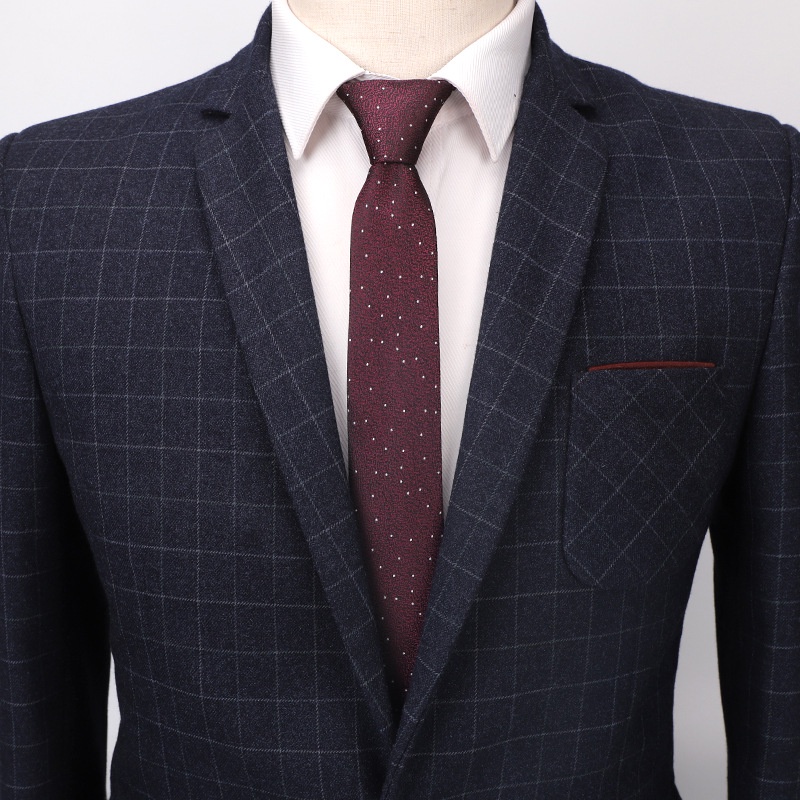 Cà Vạt 6.5CM Họa Tiết Sọc Có Thể Điều Chỉnh Cho Nam