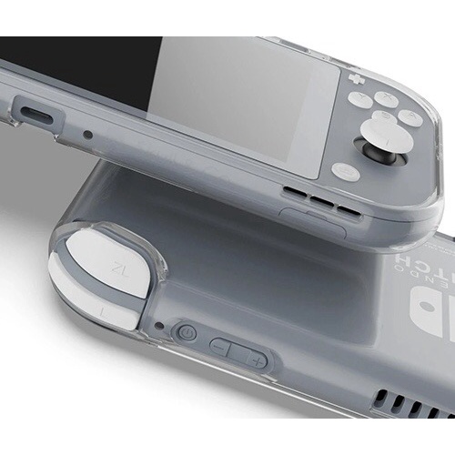 Bundle ốp nhựa dẻo TPU và túi đựng EDC  thương hiệu Skull &amp; Co cho máy chơi game Nintendo Switch LITE