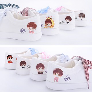 [Order] Giày in hình vẽ chibi TFBOYS