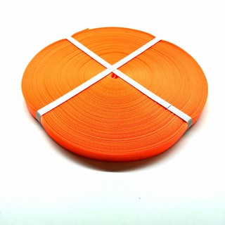 Dây đai bản 25mm màu cam - Polyester Webbing
