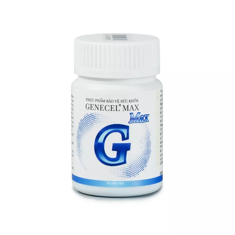 GENECEL MAX / Hỗ Trợ Tăng Cường Sức Đề Kháng / 30Viên