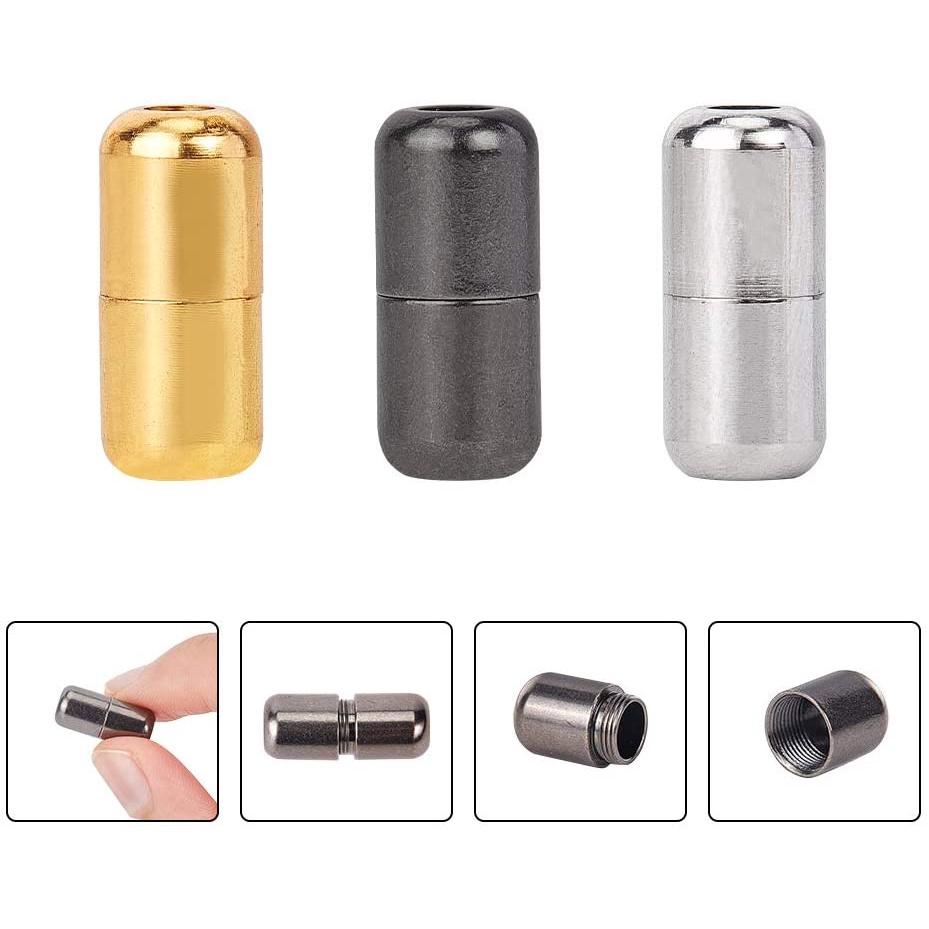 Set 2 nút khóa dây giày, vòng tay bằng kim loại không cần buộc - phụ kiện giày thông minh