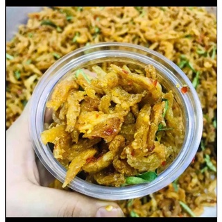 CÁ CƠM RIM TỎI ỚT LÁ CHANH GIÒN RỤM 250GR[FREESHIP]