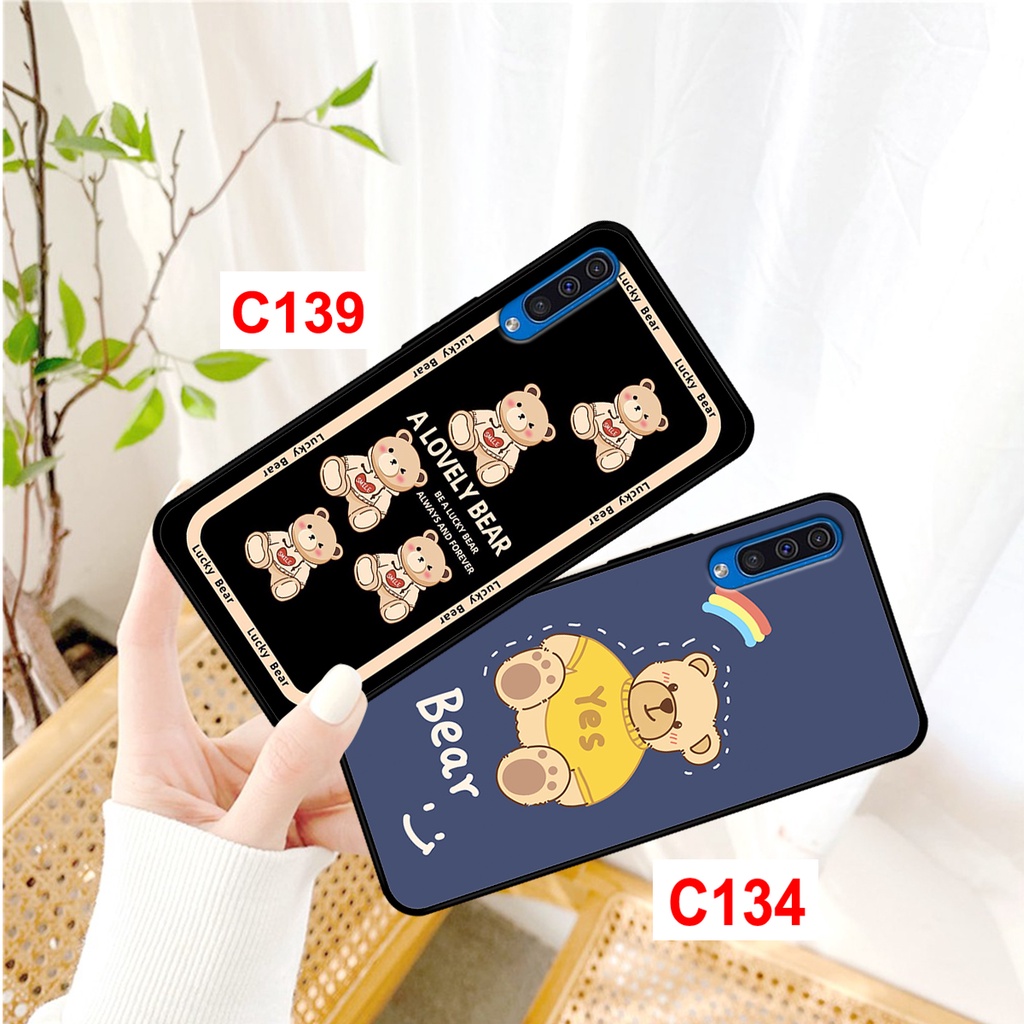 Ốp Lưng Samsung A30s - A50/A50s - A70 in hình gấu đáng yêu.