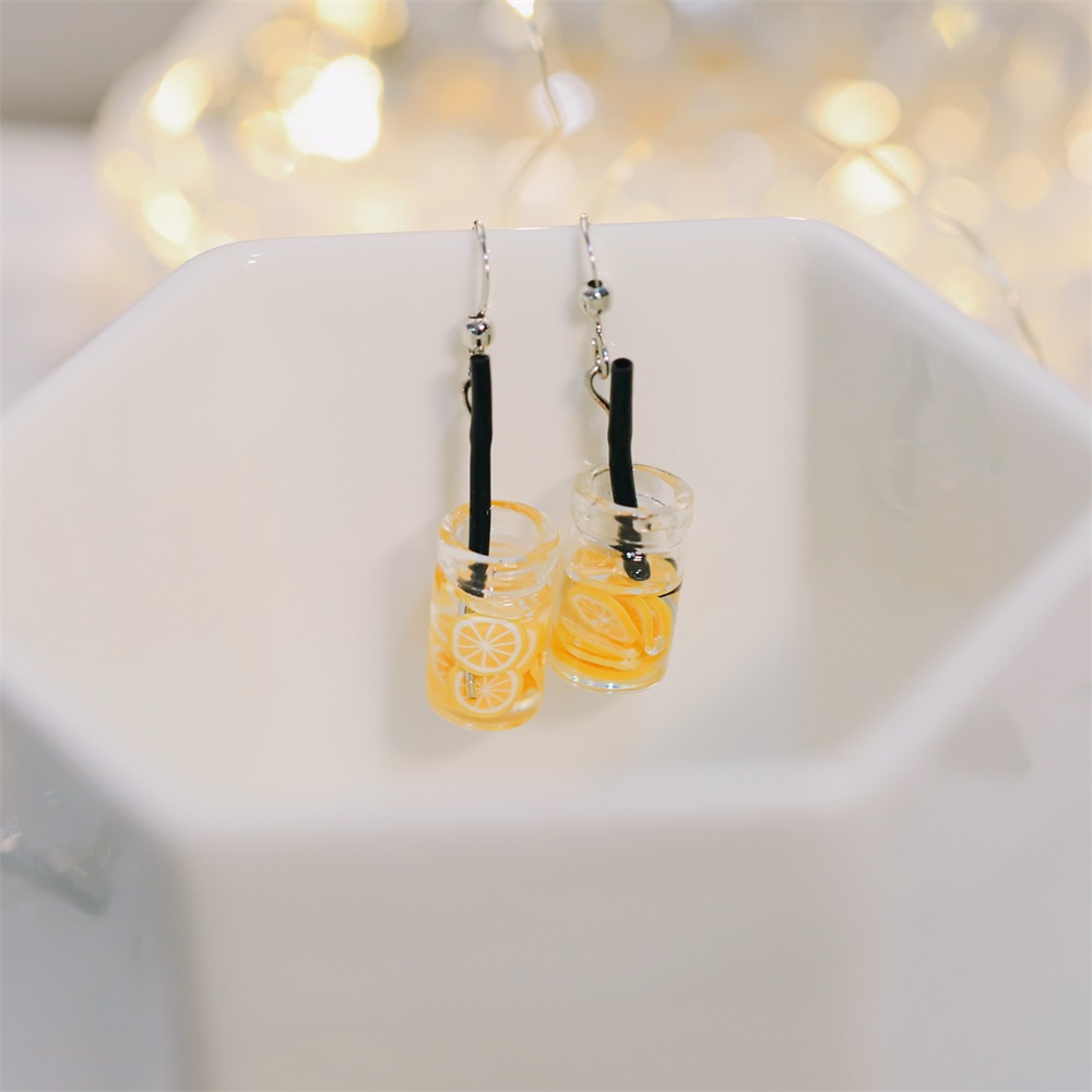 Set 10 phụ kiện trang trí ST.KUNKKA hình ly nước độc đáo tùy chọn màu sắc