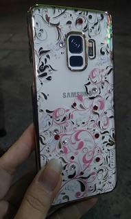 Ốp lưng samsung S9 plus hoa hoè