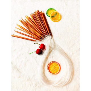 Kim gỗ đan vòng 2 đầu- 80cm