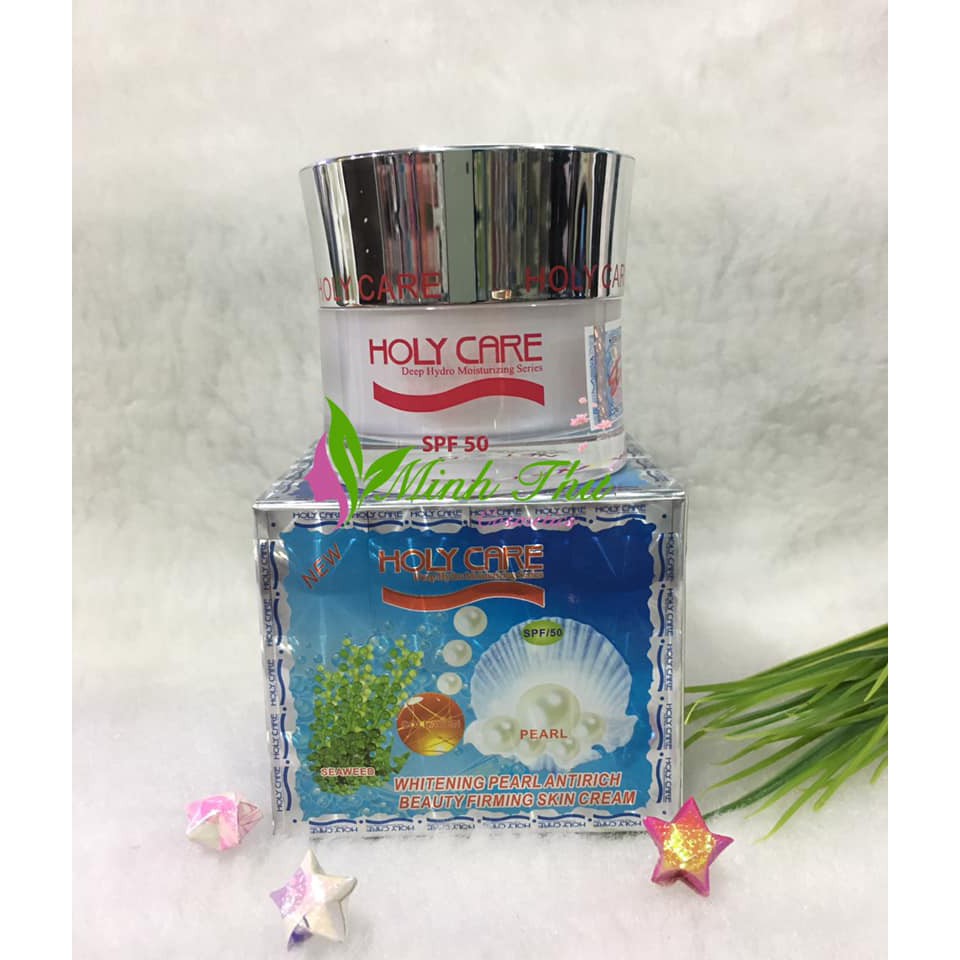 Kem Holy Care Dưỡng Trắng Da Ngọc Trai SPF50