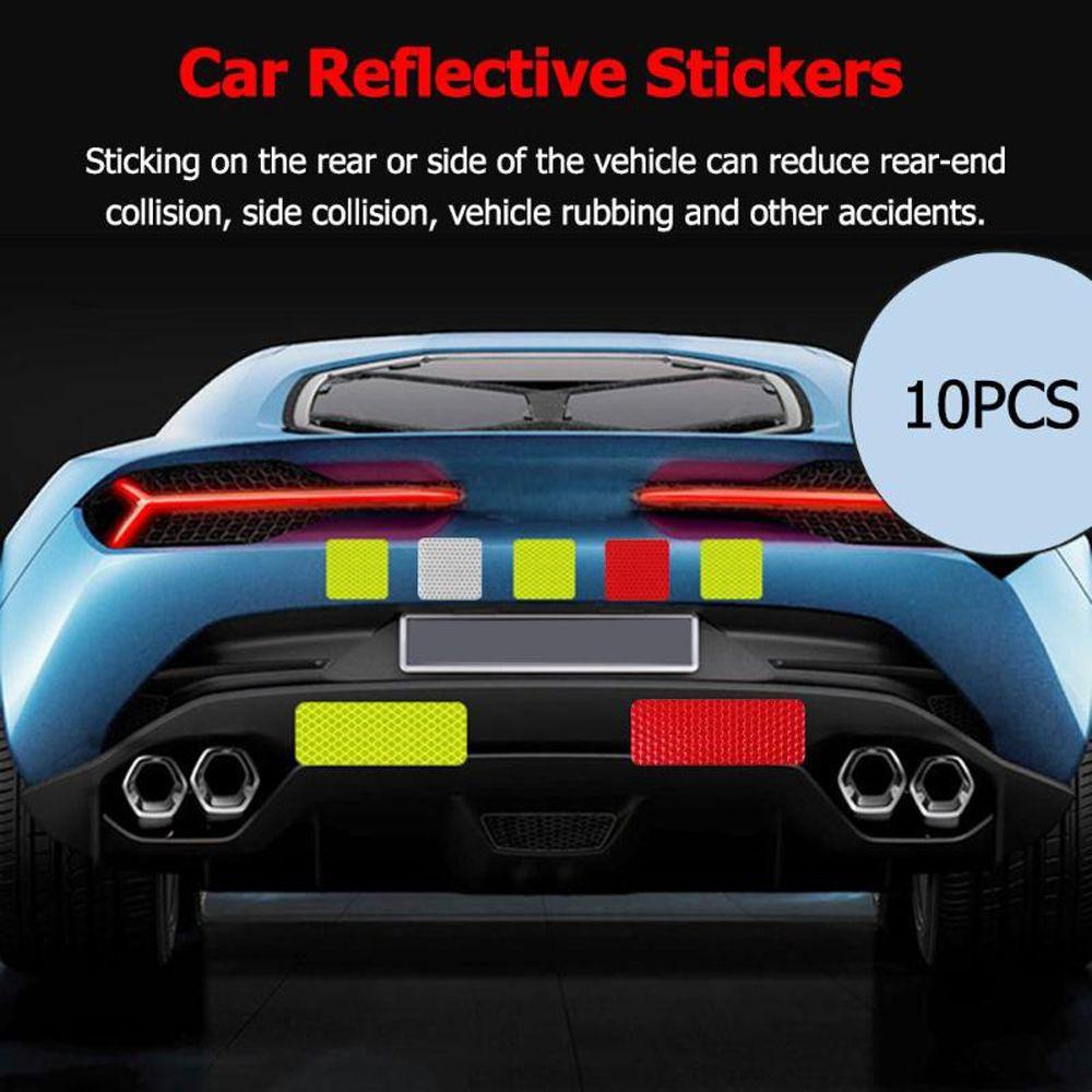 Sticker Phản Quang REBUY1 Hình Tròn Cảnh Báo An Toàn Cho Xe Tải Xe Máy