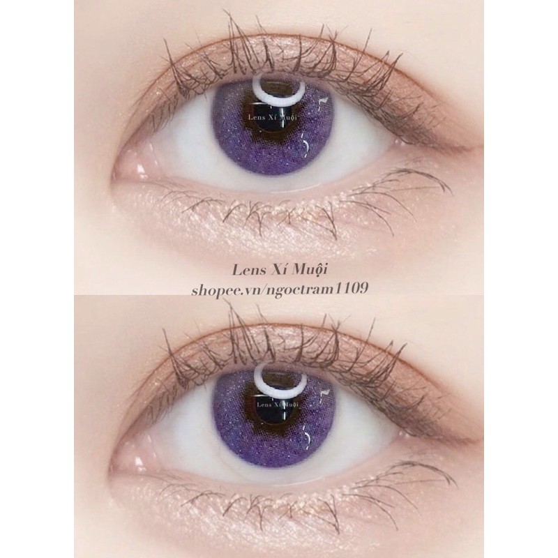 6 Mẫu Lens Tím 0 độ