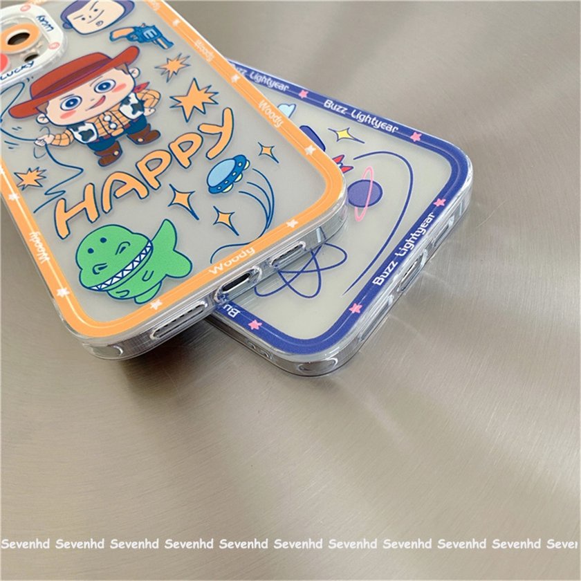 Ốp Điện Thoại Họa Tiết Hoạt Hình Buzz Lightyear Cho iPhone 14 13 12 11 Pro Max SE2020 X XR Xs Max 7 8 6 6s Plus