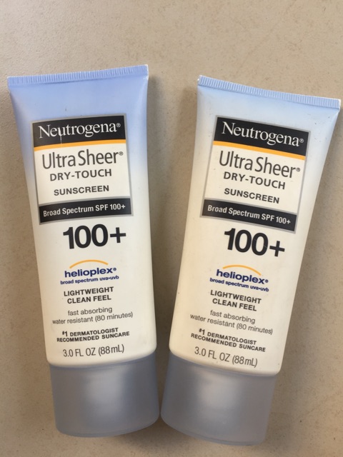 Kem chống nắng neutrogena Ultra Sheer SPF 100 PA +++