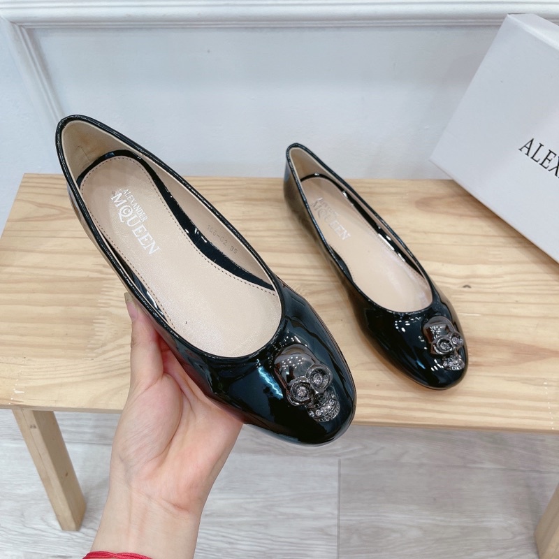 Giày bệt mcq da bóng fullbox