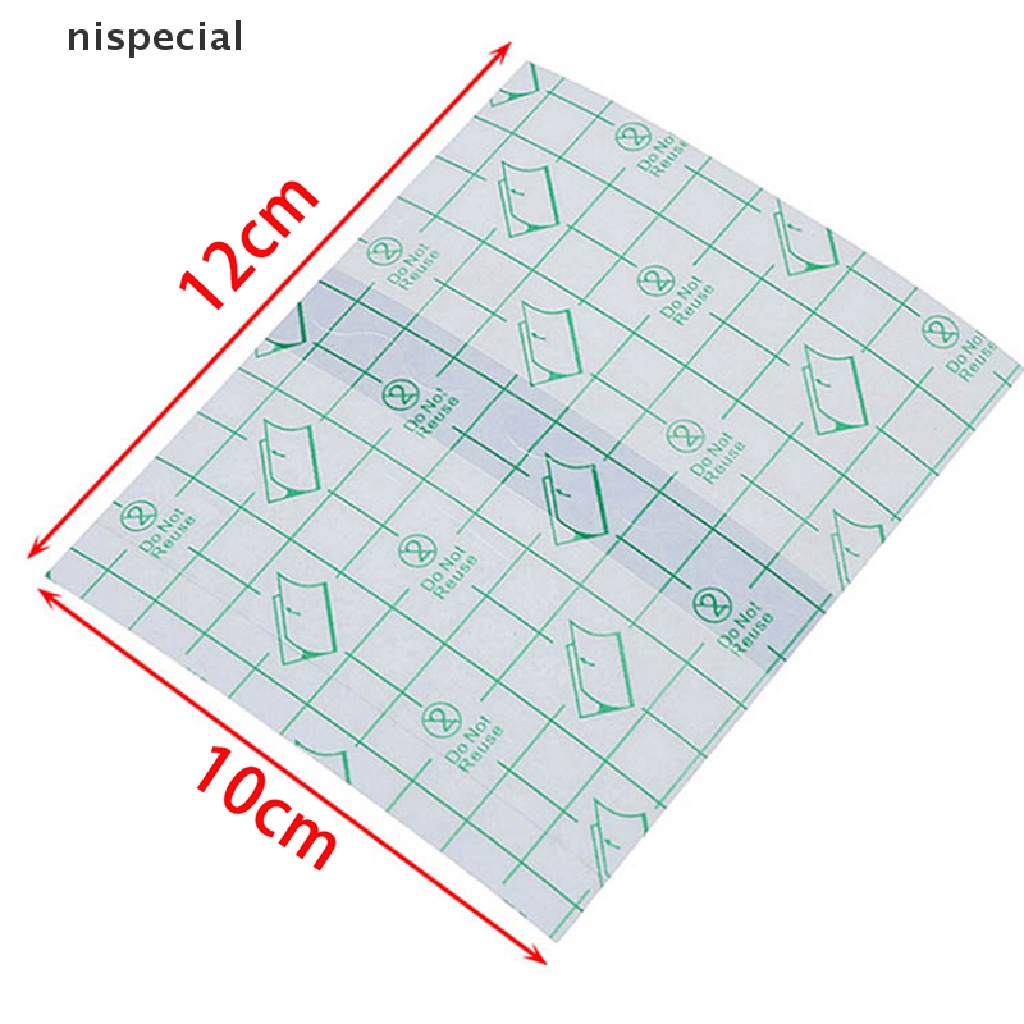 Bộ 10 Miếng Dán Vết Thương Trong Suốt Chống Thấm Nước 13X