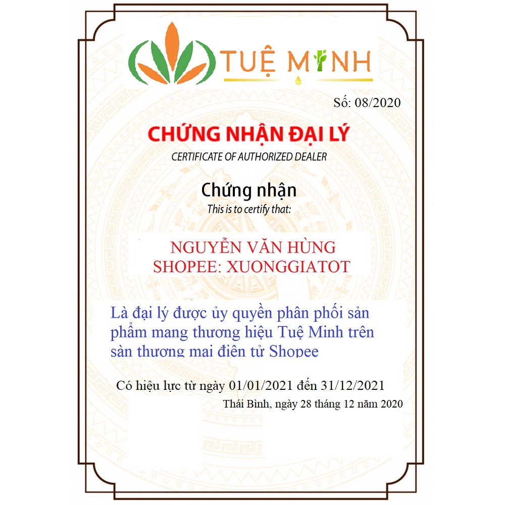 Bột ngũ cốc cao cấp Tuệ Minh, lợi sữa,  tăng cân, giảm cân, hạt organic 1 Kg (02 hộp)